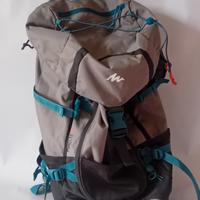 zaino 50litri dechatlon