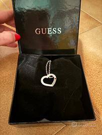 Collana guess brillantini