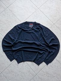 Cardigan vintage navy blue anni 90