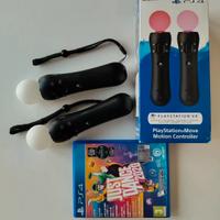 PlayStation Move nuovi +Just dance  