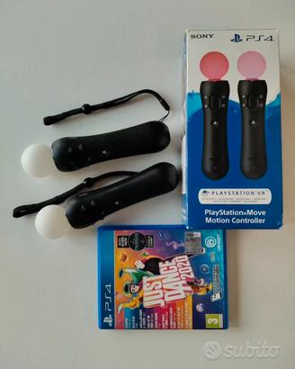 PlayStation Move nuovi +Just dance  