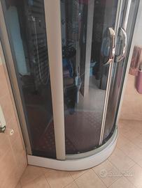 cabina doccia angolare 