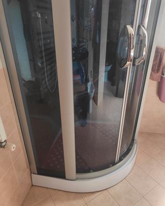 cabina doccia angolare 