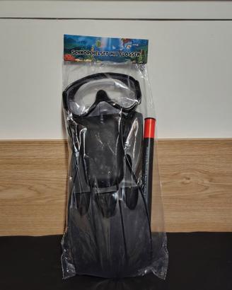 Set da snorkeling - Maschera, Boccaglio e Pinne
