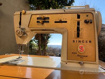 Singer Golden Panoramic 650G con mobile – funziona