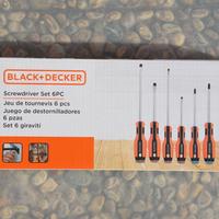 set cacciaviti Black+Decker nuovi confez. integra