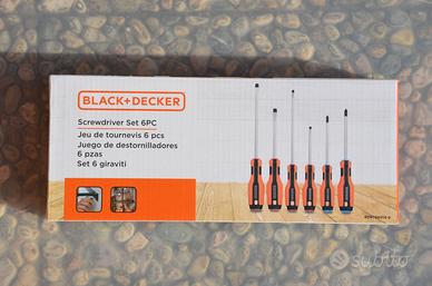 set cacciaviti Black+Decker nuovi confez. integra