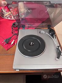 Giradischi  Sony PS-J20 a 33 e 45 giri.