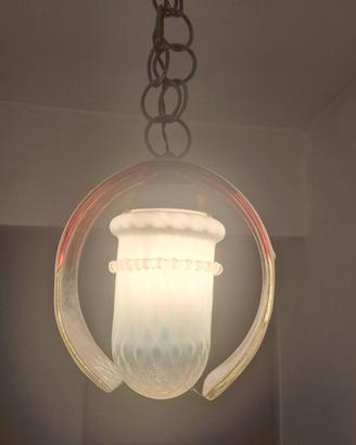 Lampadario in vetro (leggere descrizione)