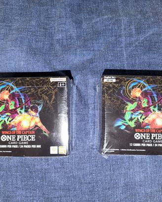 Lotto 2x Box One Piece  OP-06 Wings of captain