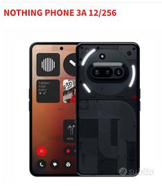 Nothing Phone 3a 12/256 GB SOLO TELEFONO 