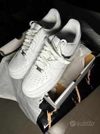 Nike air force one 07 bianche nuove n 42.5