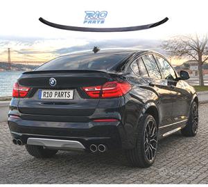 SPOILER ALETTE BMW X4 F26 14-18 LOOK M NEGRO BRILL