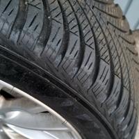 4 cerchi e gomme BMW R17  M+S