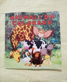 Libro animali da colorare per bambini