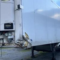 Semirimorchio incidentato