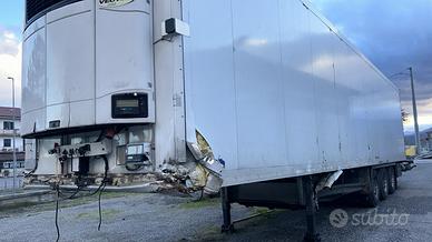 Semirimorchio incidentato