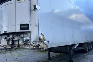 Semirimorchio incidentato