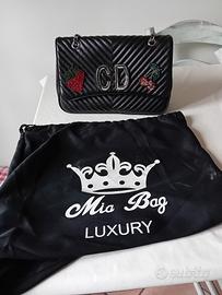 MIA BAG borsa vera pelle nera