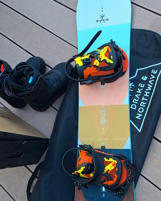 tavola snowboard burton  e scarponi