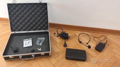 Mic. Shure P31/S8 + Ricevitore BLX4E-M17 + valig.