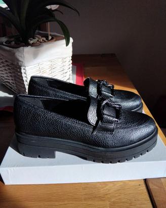 Mocassini donna nero