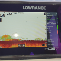 Ecoscandaglio gps lowrance hds live 7