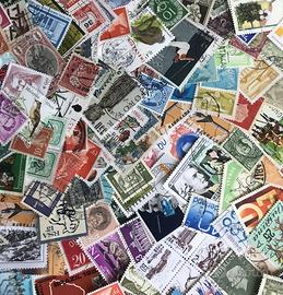 LOTTO 10.000 10000 DIECIMILA francobolli mondiali