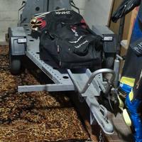 Carrello portamoto cresci