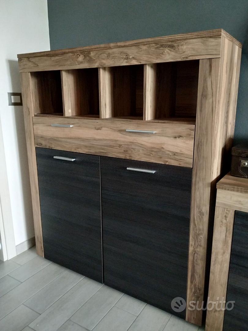 Coppia di Mobili, Credenza alta e credenza bassa Arredamento e