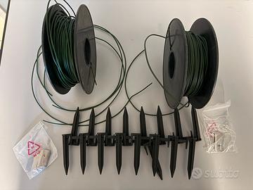 Residuo filo perimetrale e picchetti worx landroid