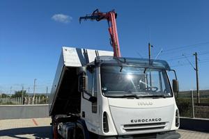 Iveco ribaltabile 120 Ql con gru 2007