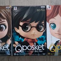 Set di 3 Qposket - Harry Potter - Ron - Hermione