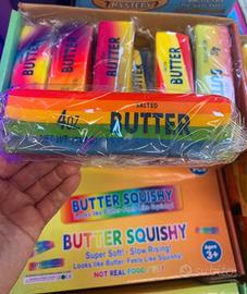 Butter Squishy Arcobaleno. Prezzi in Descrizione