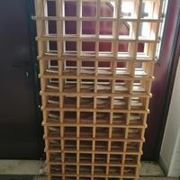 RASTRELLIERA PER VINO ROSSO