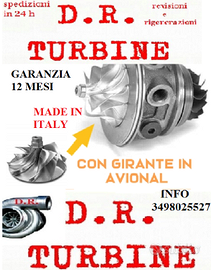 TURBINA CORE ASSY DAILY IVECO 836825