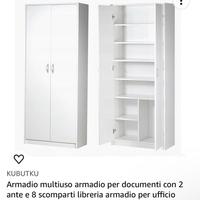 Armadio Multiuso Alto 180x74x35cm - Usato 2 mesi