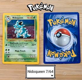 Nidoqueen 7/64 Holo - Jungle 1999 - ENG