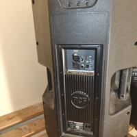 casse audio 800 watt amplificate rcf art 312