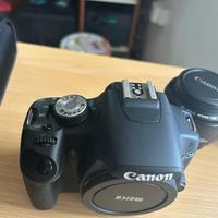 Canon EOS 500D + 3 Obiettivi + Flash + Zaini – Kit