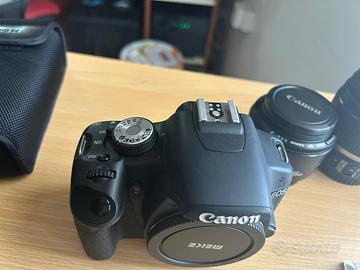 Canon EOS 500D + 2 Obiettivi + Flash + Zaini – Kit