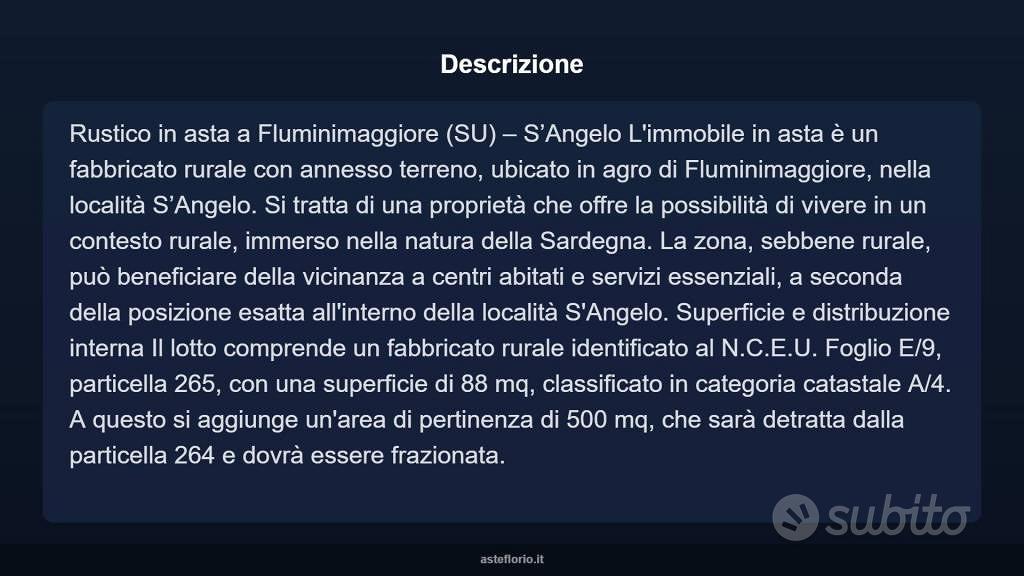 Immobile in asta di 88 m² a Fluminimaggiore - Vista 4