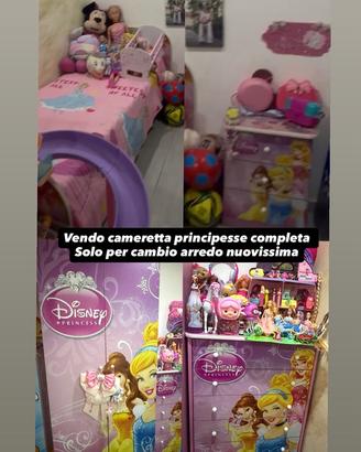 Cameretta principesse disney