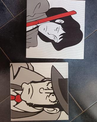 Quadri in tela Lupin