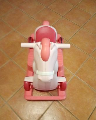 Cavallo a dondolo cavalcabile Chicco