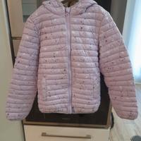Piumino costellazione lilla Benetton tg 10