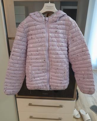Piumino costellazione lilla Benetton tg 10