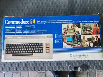 COMMODORE 64 COMPLETO DI 2 JOYPAD E GIOCHI 100%