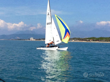 Hobie cat 16 spi race