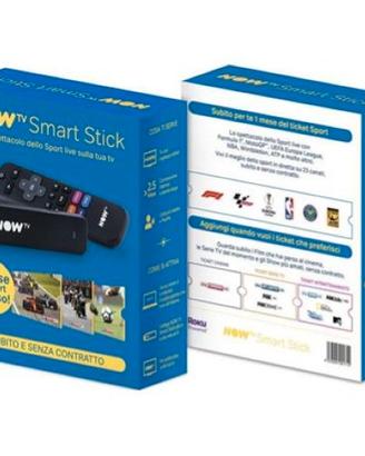 NOW TV stick sport in scatola sigillata